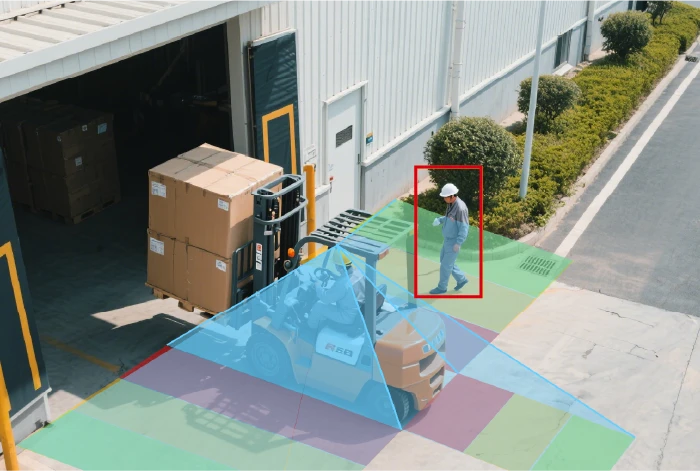 奥凯普智慧叉车主动安全系统